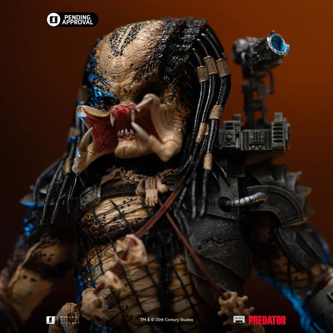Predator Jungle Hunter Predator Art Statue By Iron Studios