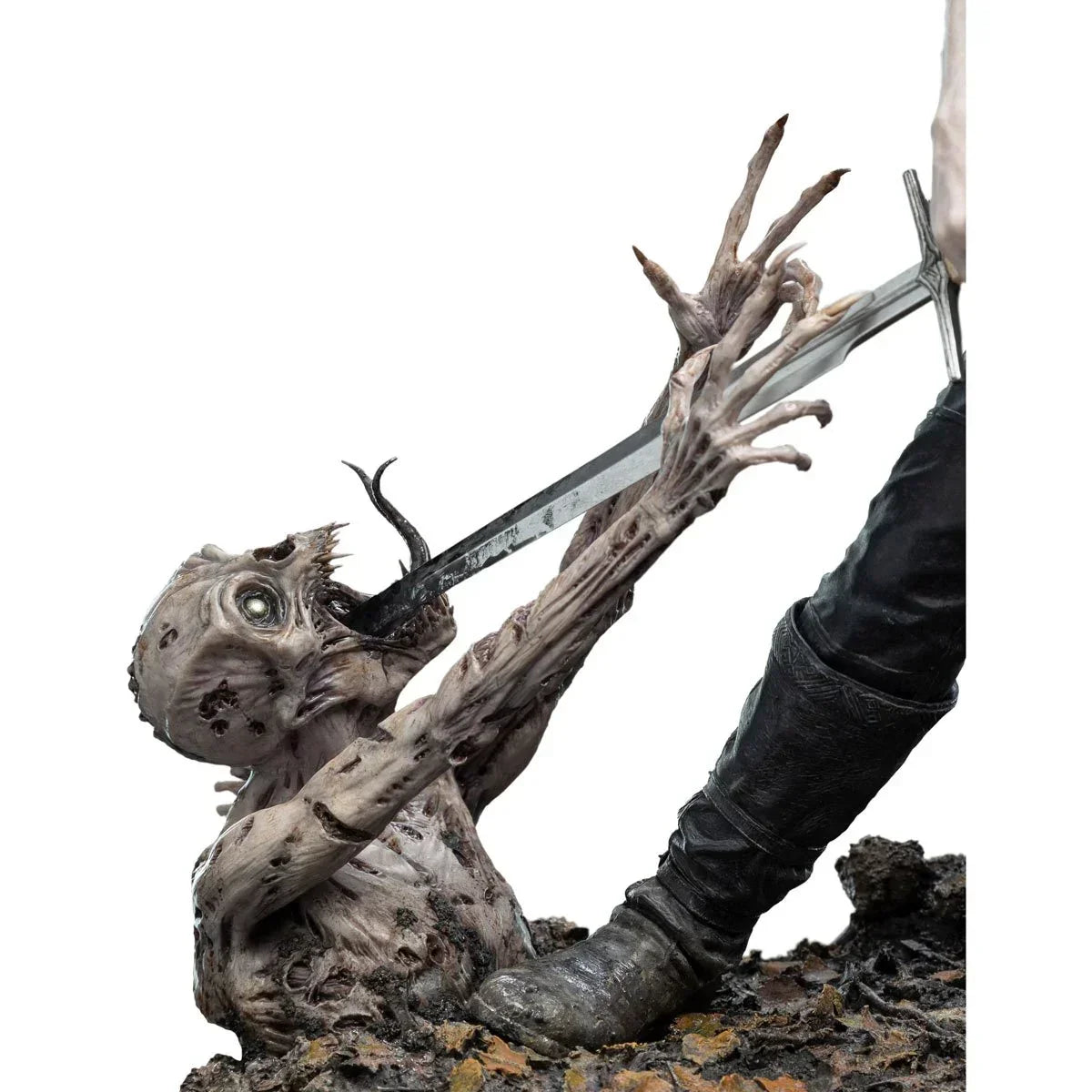 The Witcher Geralt The White Wolf Statue by Weta
