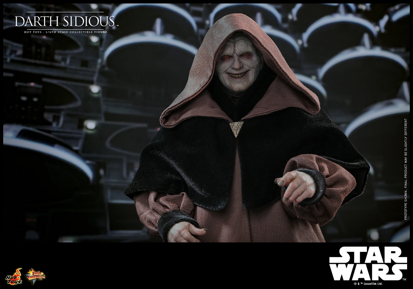 Darth Sidious Sixth Scale Figure by Hot Toys