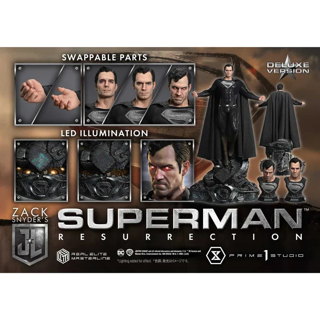 Prime 1 Studio Justice League Superman Knightmare Color Edition DX Bonus Version