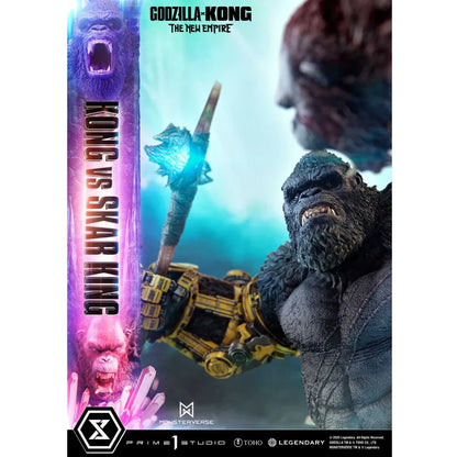 Godzilla X Kong The New Empire Kong Vs Skar King Statue By Prime1 Studios