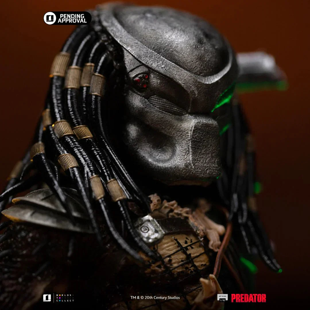 Predator Jungle Hunter Predator Art Statue By Iron Studios