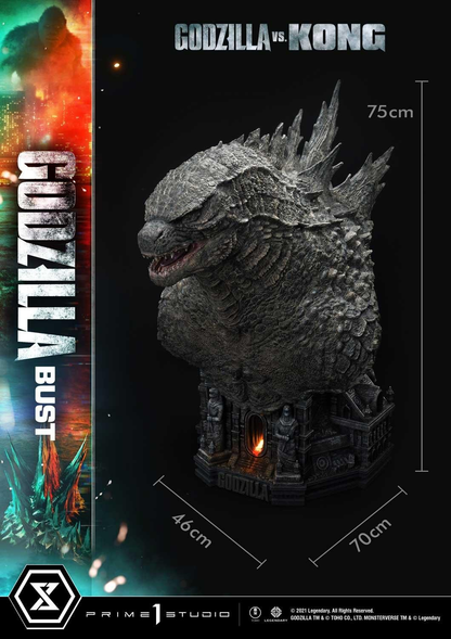Godzilla Bust by Prime 1 Studio