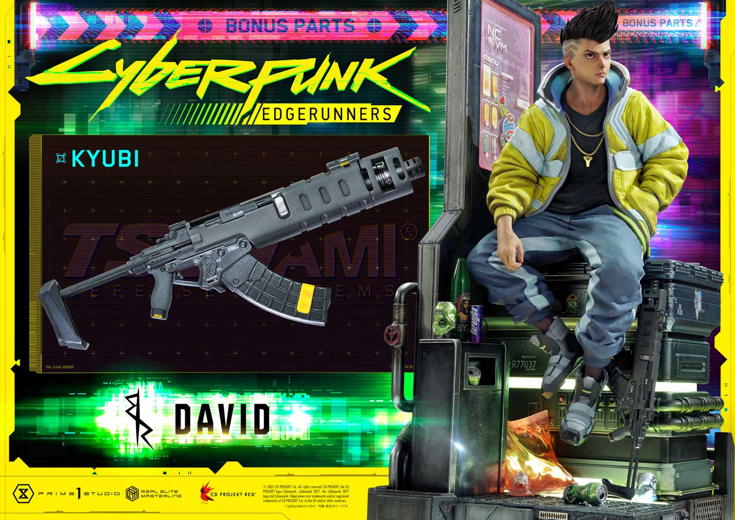 Cyberpunk Edgerunners David DX Bonus Version By Prime 1 Studio