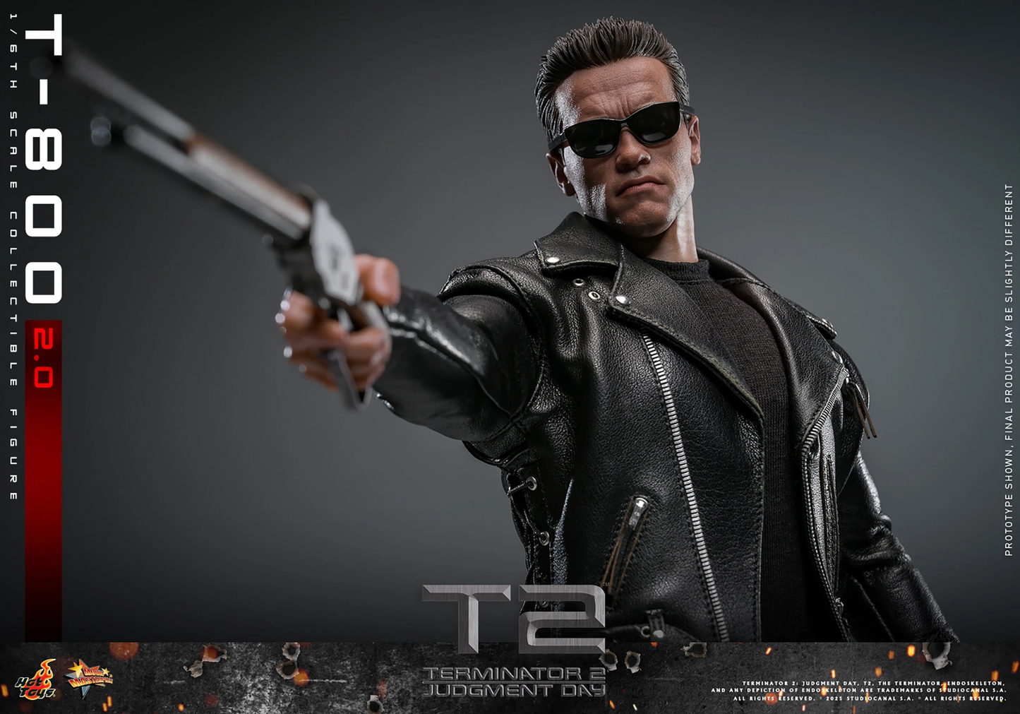 T-800 (2.0) Sixth Scale Figure by Hot Toys