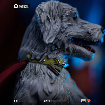 Superman & Krypto Art Scale Statue By Iron Studios