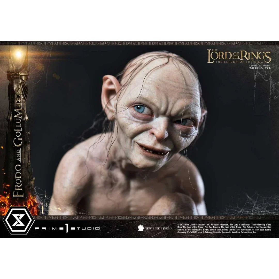 The Lord of the Rings series: Frodo and Gollum Statue By Prime 1 Studio