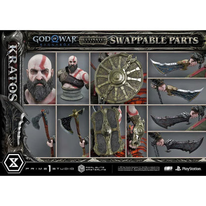 God Of War: Ragnarok Kratos Ultimate Bonus Version Statue By Prime1 Studios