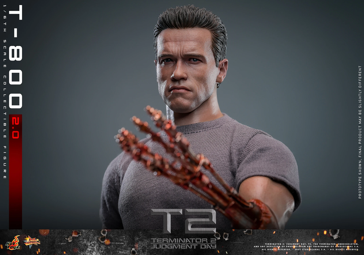 T-800 (2.0) Sixth Scale Figure by Hot Toys