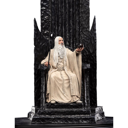 The Lord of the Rings Saruman the White on Throne 1:6 Scale Statue