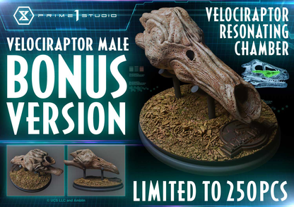 Jurassic Park III Velociraptor Male Bonus Version
