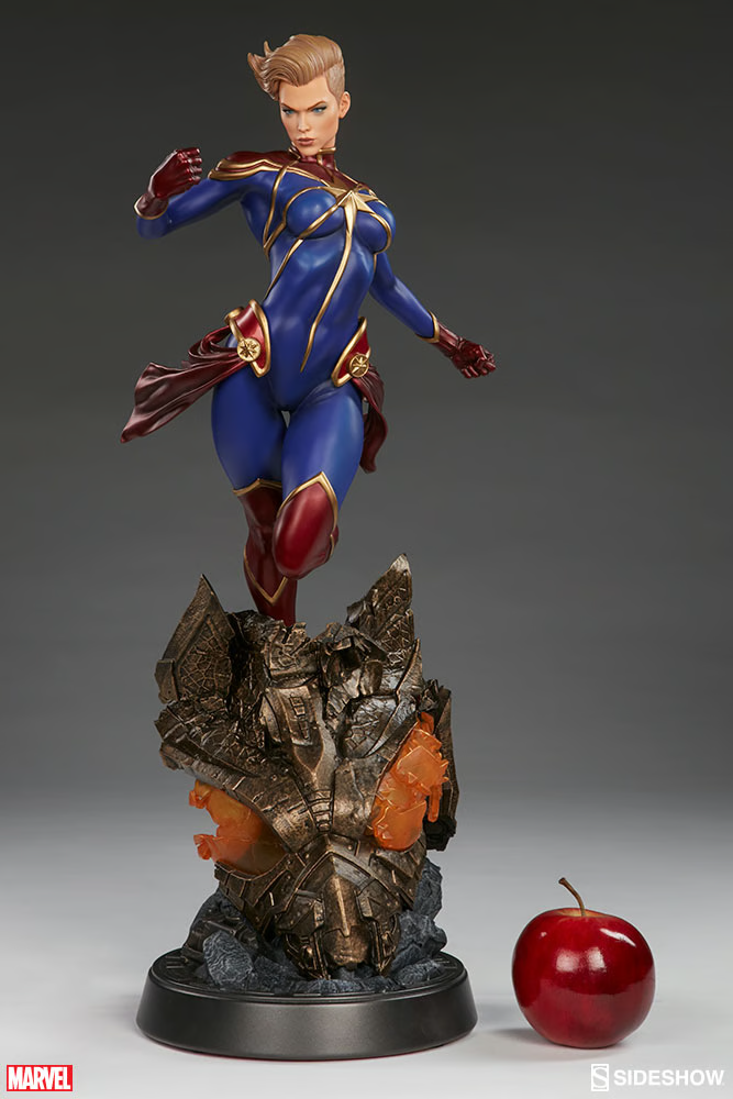 Captain Marvel Premium Format Figure by Sideshow Collectibles