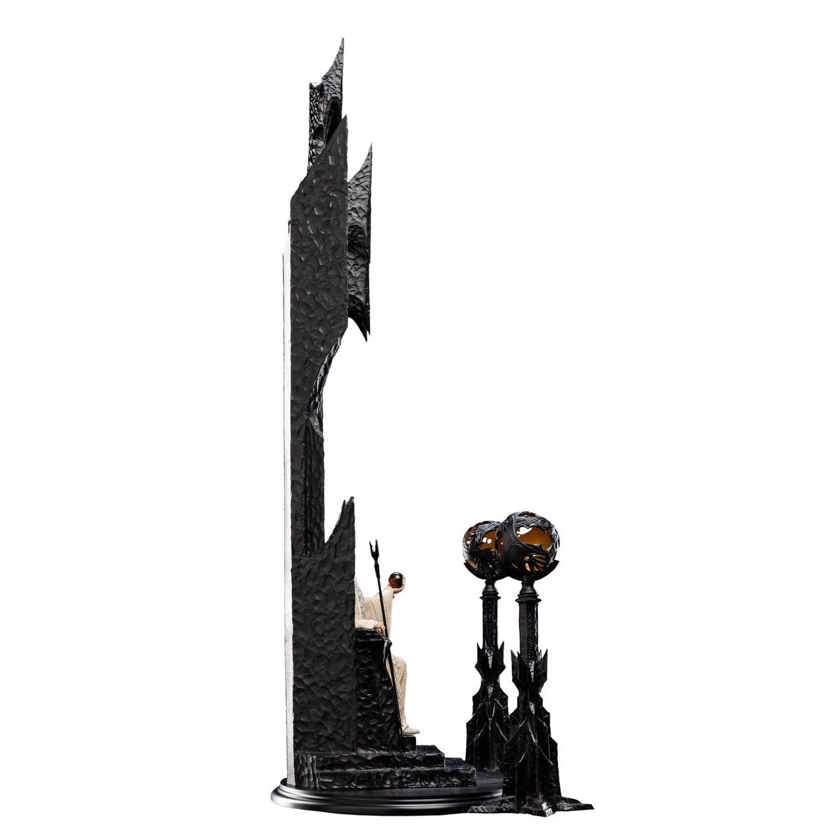 The Lord of the Rings Saruman the White on Throne 1:6 Scale Statue