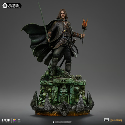 Aragorn Unleashed Statue by Iron Studios