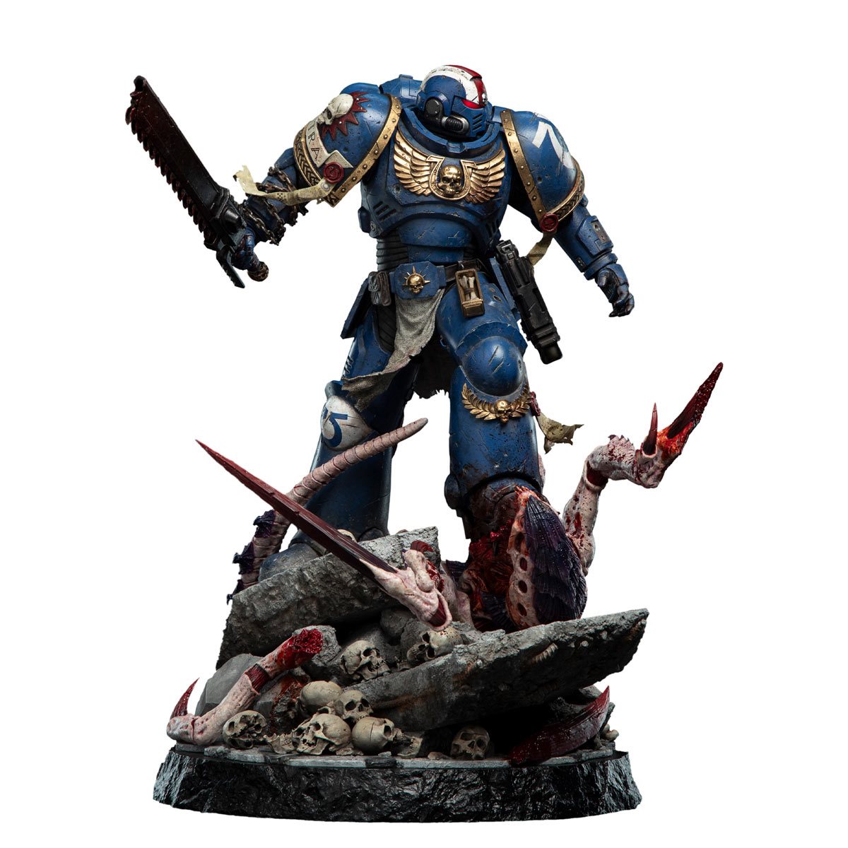 Warhammer 40k Lieutenant Titus Limited Edition Statue by Weta