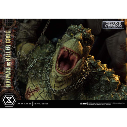 Dc Comics Batman vs. Killer Croc (Deluxe Version) Statue By Prime 1 Studio