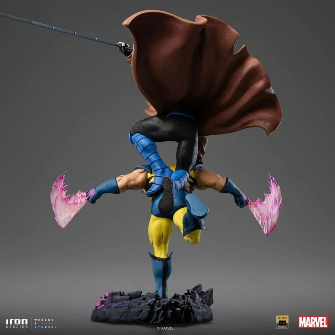 Gambit & Wolverine Deluxe Statue By Iron Studios