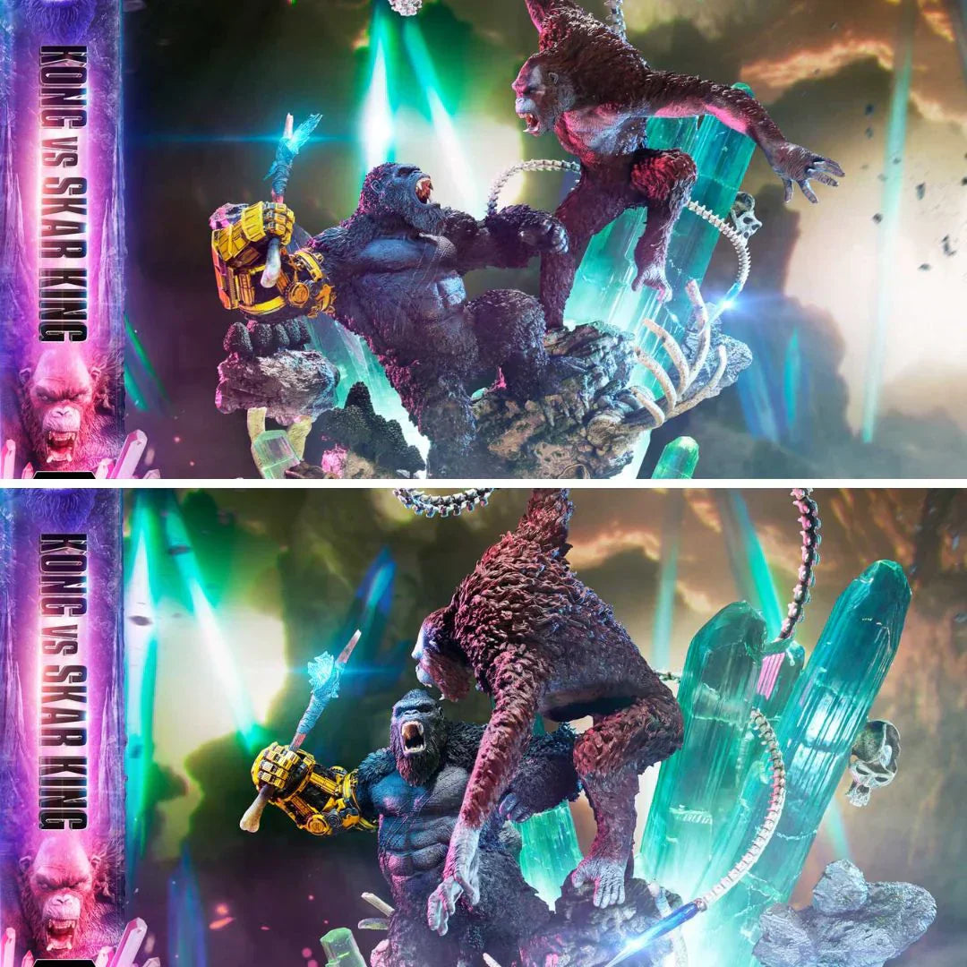 Godzilla X Kong The New Empire Kong Vs Skar King Statue By Prime1 Studios