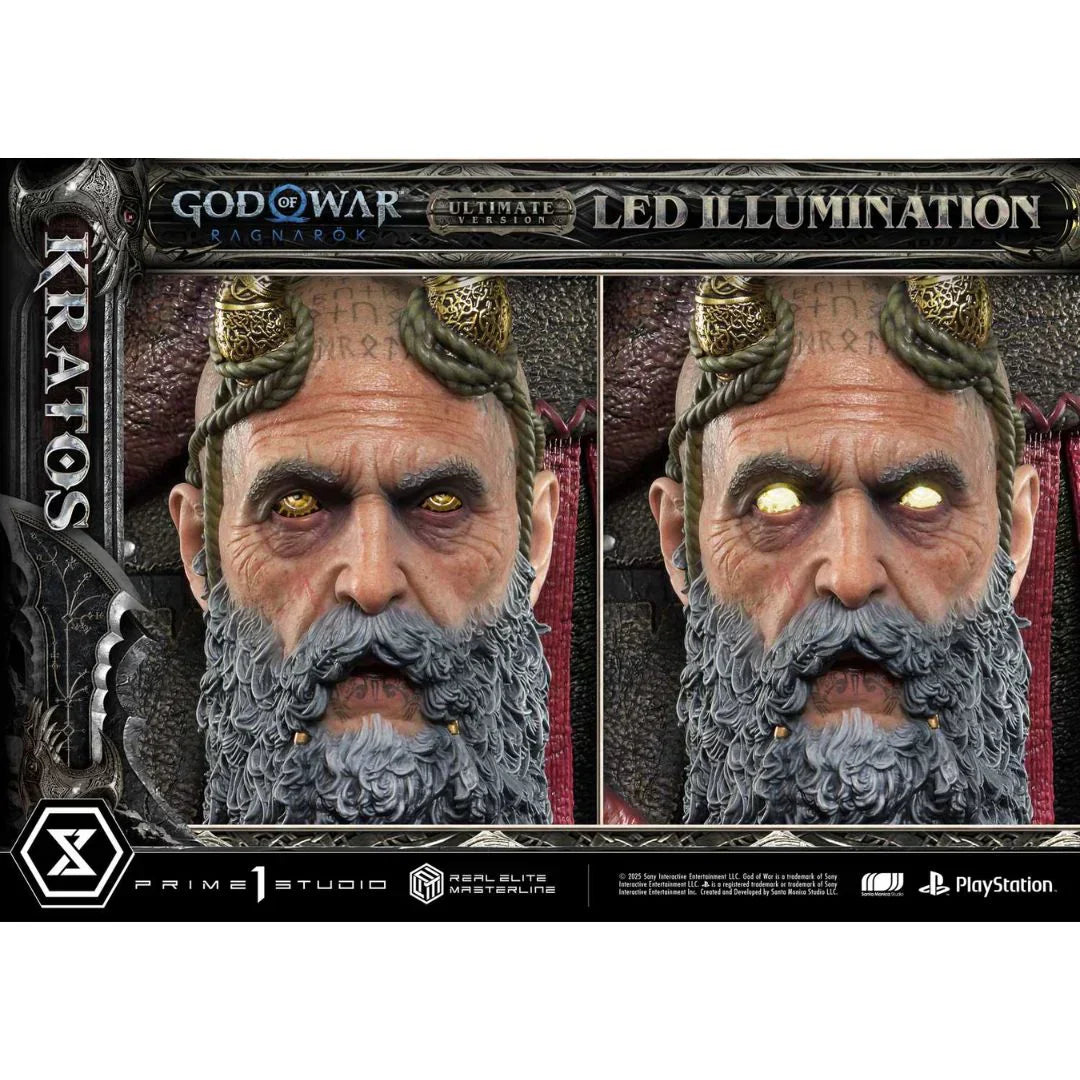 God Of War: Ragnarok Kratos Ultimate Bonus Version Statue By Prime1 Studios