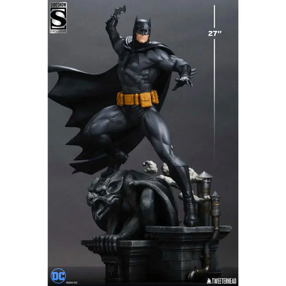 Batman (Black And Gray Edition ) Quarter Scale Maquette Statue By Tweeterhead