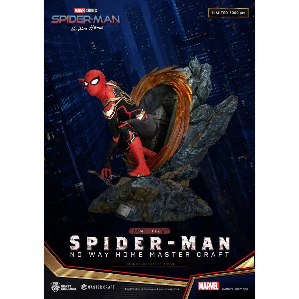 Spider-Man: No Way Home The Integrated Spider-Man MC-112 Master Craft Statue