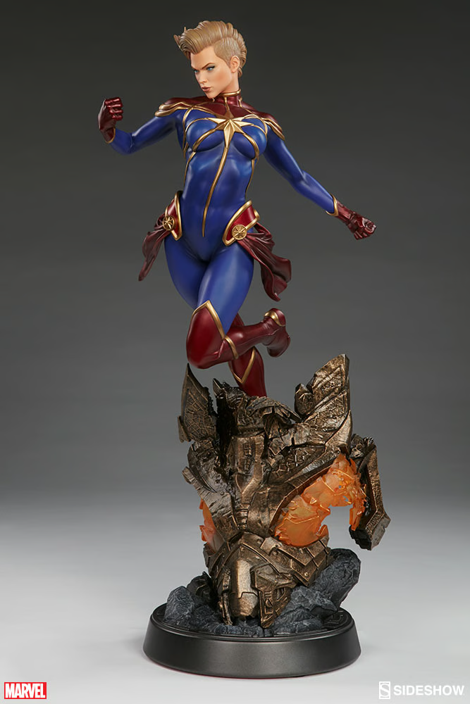 Captain Marvel Premium Format Figure by Sideshow Collectibles