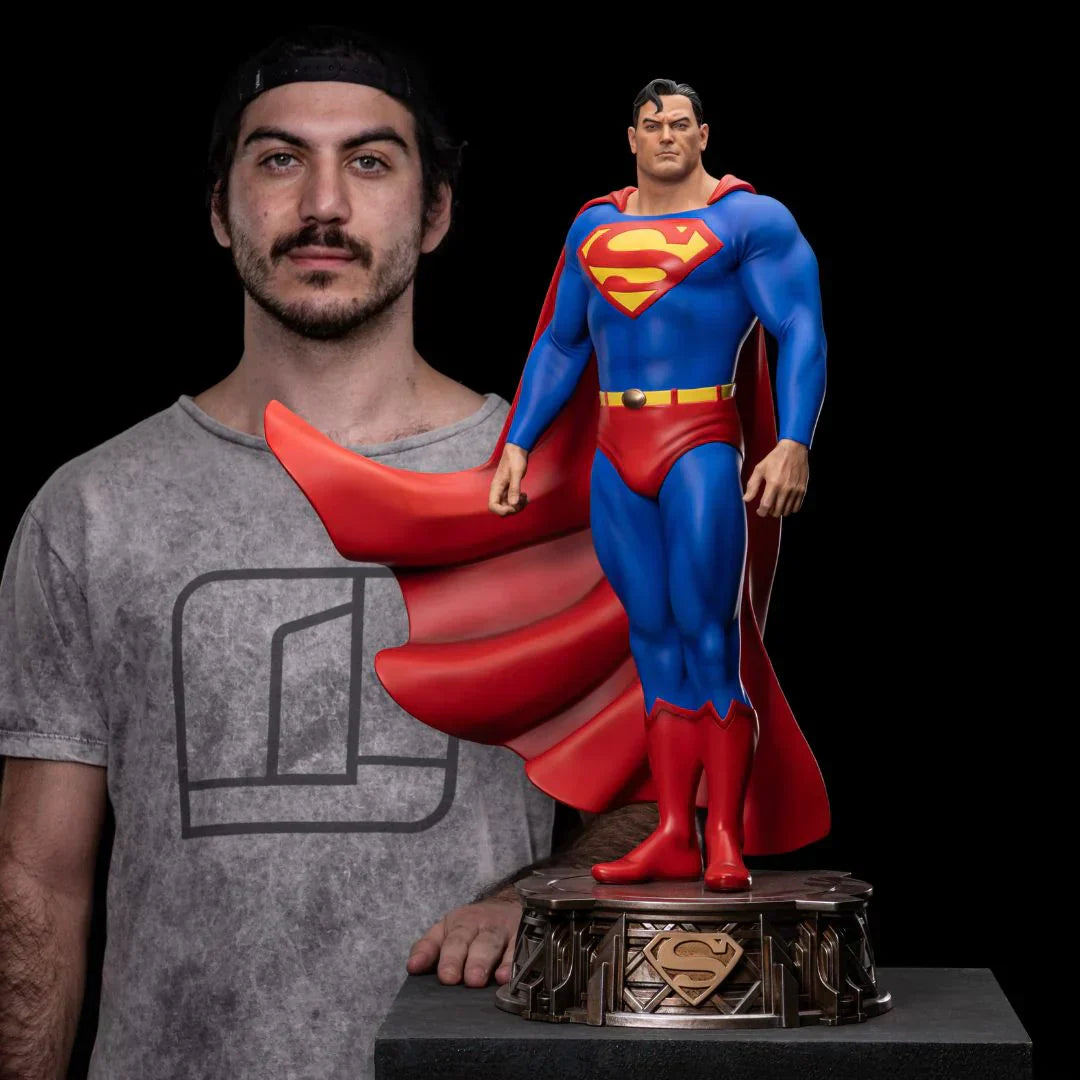 Superman DC Trinity Legacy Replica 1/4 Statue By Iron Studios