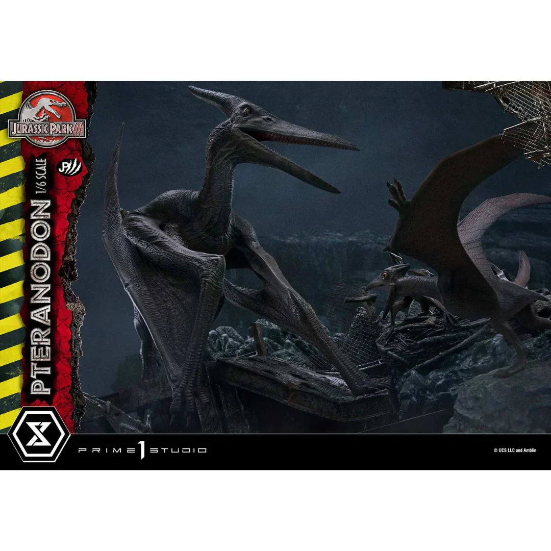Jurassic Park III (Film) Pteranodon Bonus Version Statue By Prime1 Studios