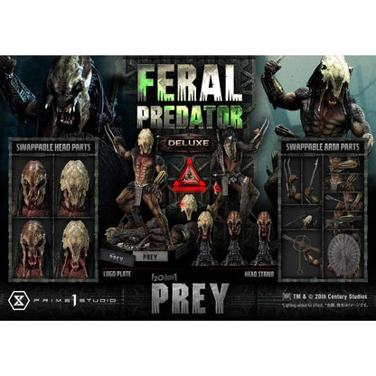 Feral Predator Prey (Film) Deluxe Version Statue By Prime1 Studio