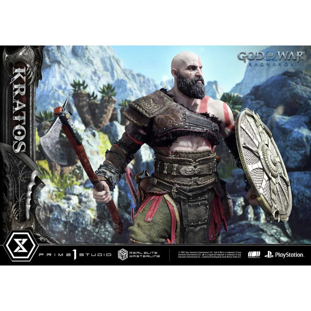 God Of War: Ragnarok Kratos Ultimate Bonus Version Statue By Prime1 Studios