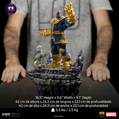 Thanos Infinity Gauntlet Diorama Deluxe by Iron Studios