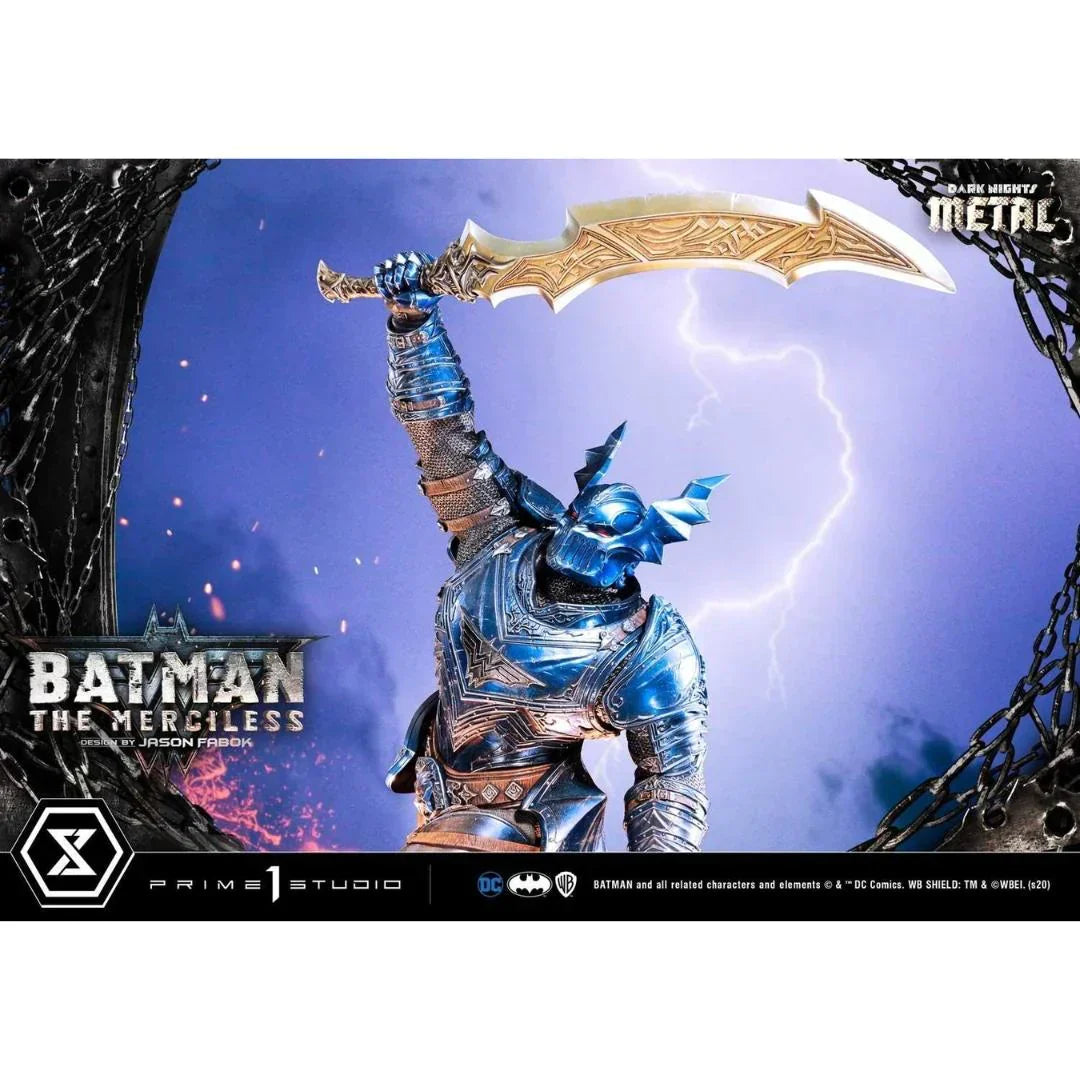 The Merciless Dark Knights Metal Statue By Prime 1 Studio