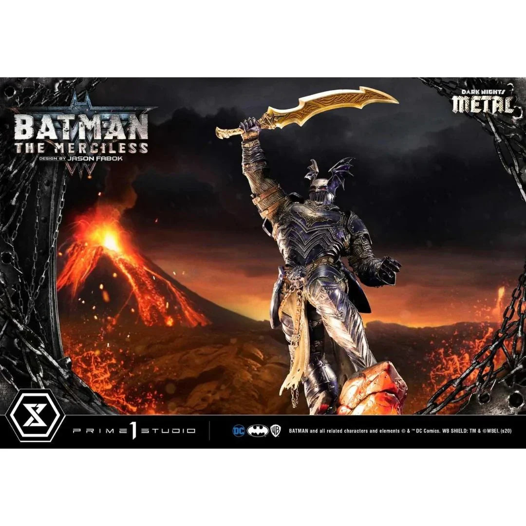 The Merciless Dark Knights Metal Statue By Prime 1 Studio