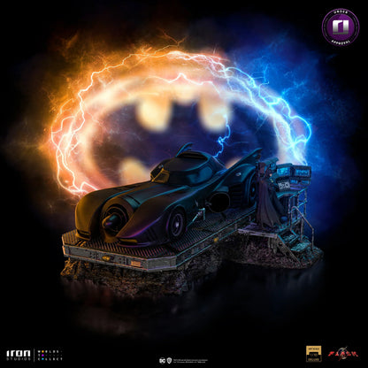 The Flash Movie Batmobile Deluxe Art Scale Limited Edition 1:10 Statue