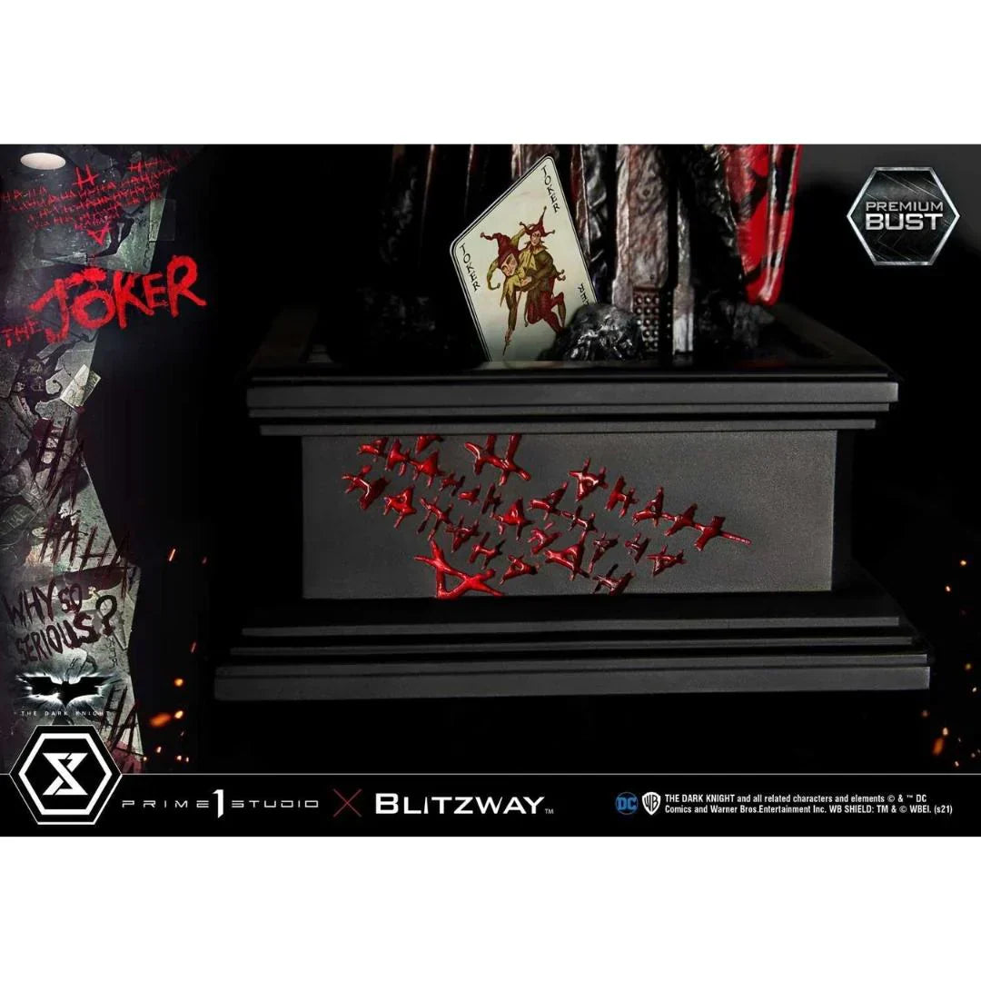 The Dark Knight's Joker Limited Edition Bust By Prime 1 Studio