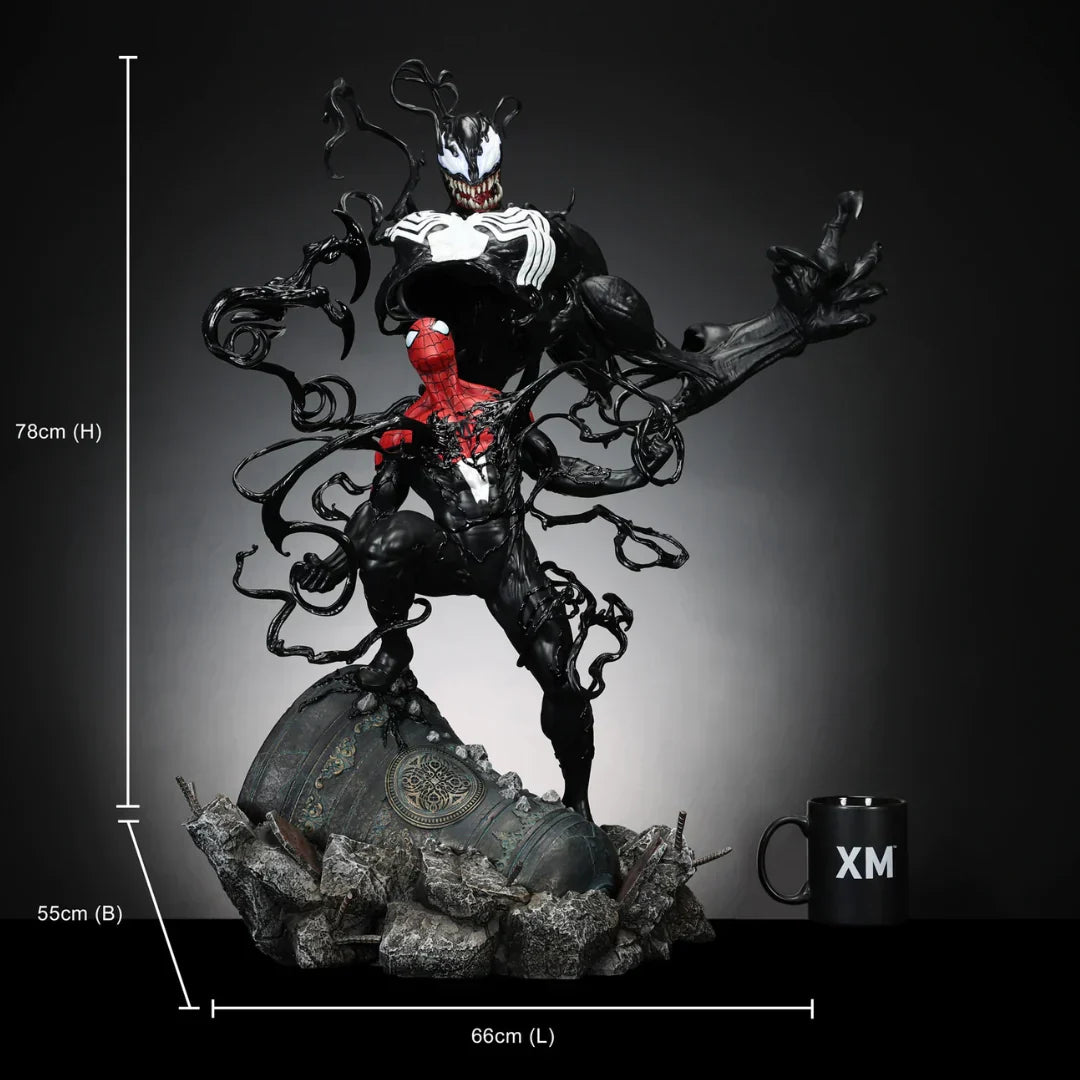 Spider-Man Symbiote Transformation 1/4 Scale Statue