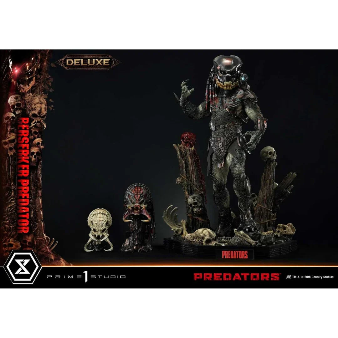 Predators (Film) Berserker Predator DX Bonus Version Statue by Prime 1 Studio