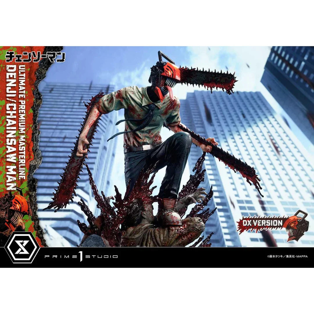 Chainsaw Man Denji Deluxe Bonus Version  1:4 Scale Statue By Prime 1 Studio