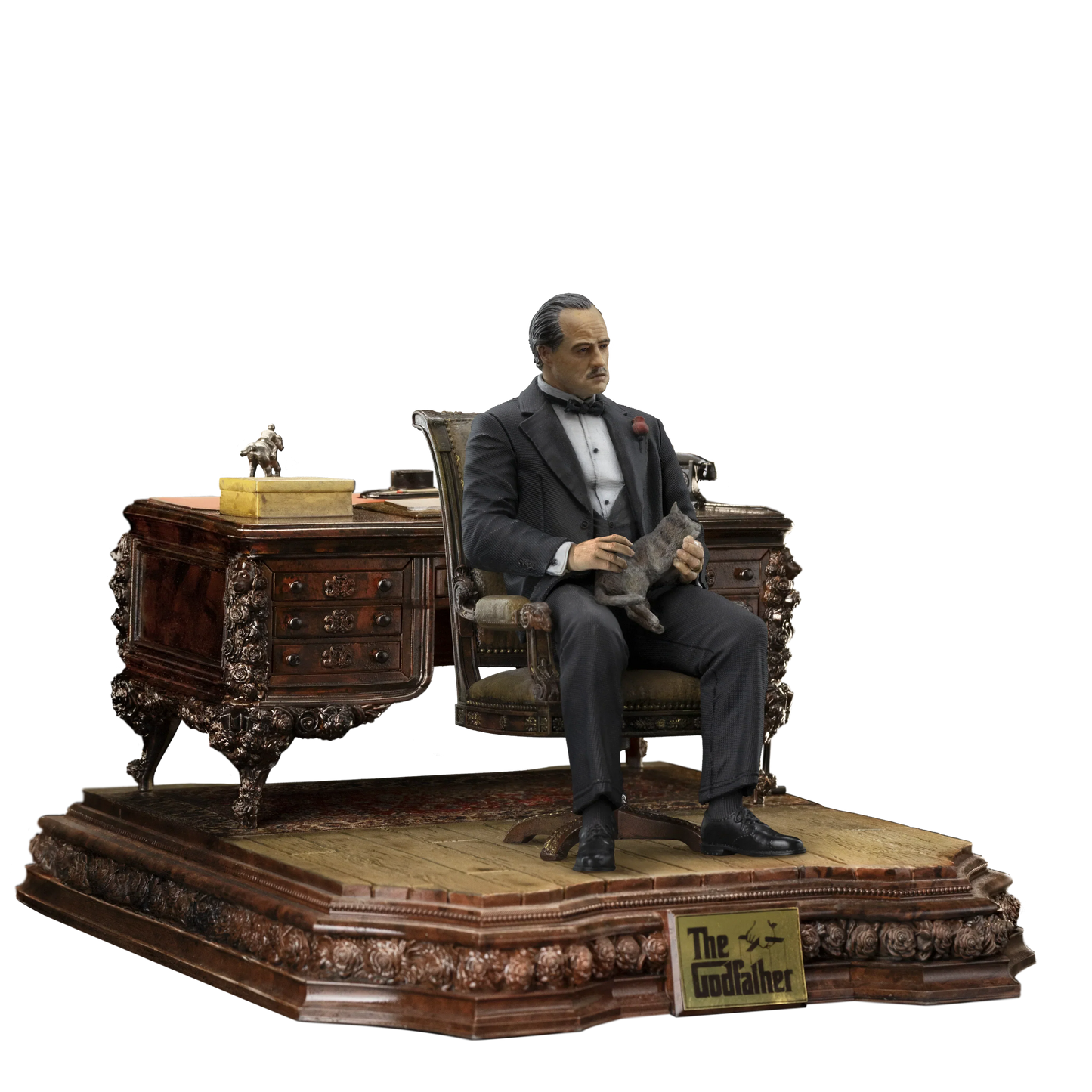 Don Vito Corleone The Godfather Deluxe 1:10 Scale Statue By Iron Studios