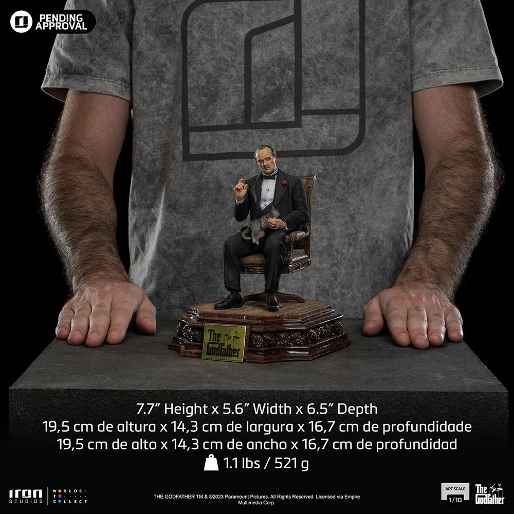 Don Vito Corleone The GodFather 1:10 Art Scale Statue By Iron Studios