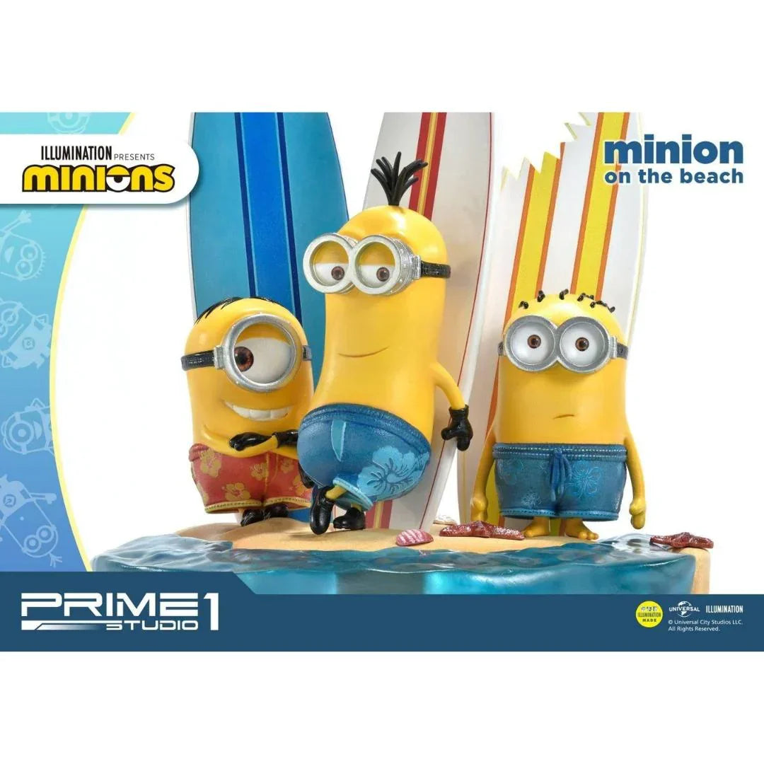 Minions On The Beach Diorama By Prime 1 Studio