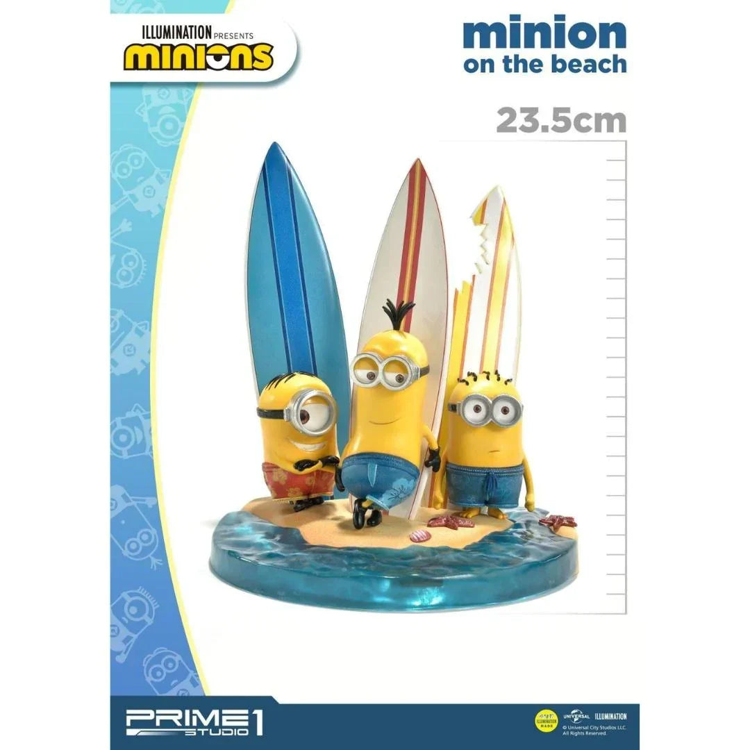 Minions On The Beach Diorama By Prime 1 Studio