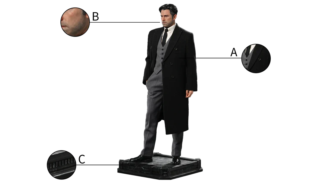 Bruce Wayne (Ben Affleck) 1/4 Scale Statue