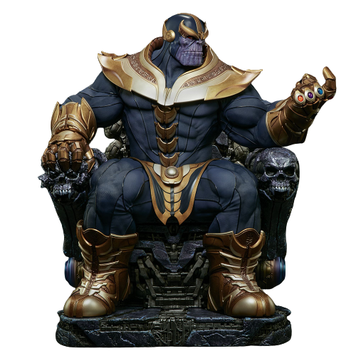 THANOS ON THRONE Maquette by Sideshow Collectibles Exclusive