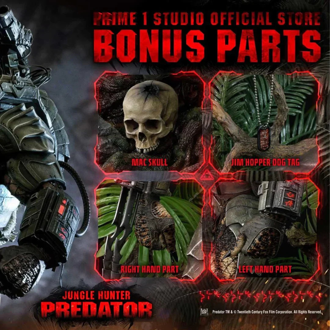 Jungle Hunter Predator Deluxe Bonus Version 1/3 scale Statue By Prime 1 Studio