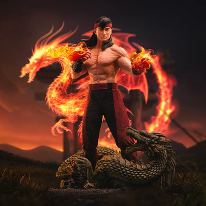 Mortal Kombat Liu Kang Statue By Iron Studios