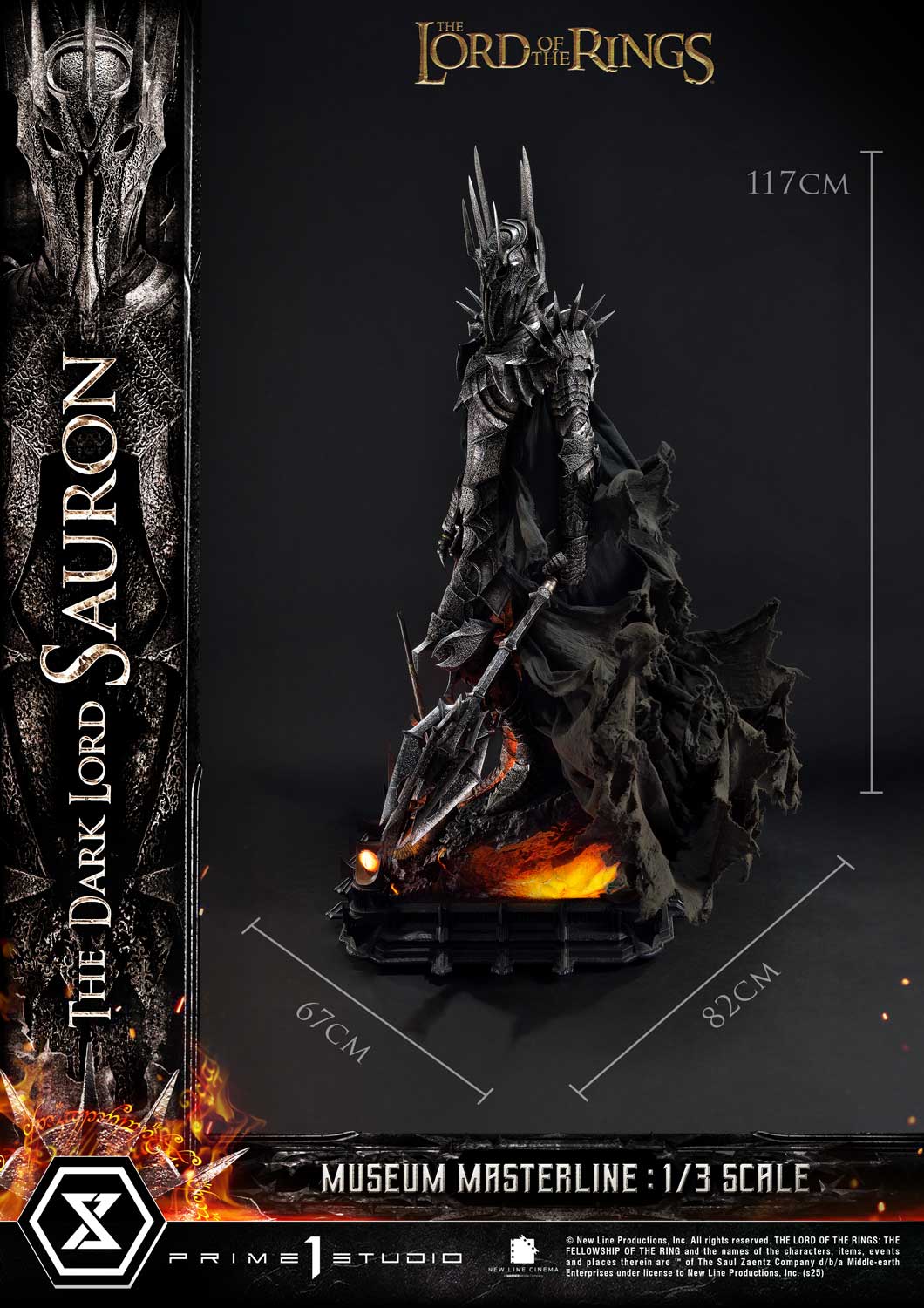 Prime 1 Studio The Lord of the Rings (Film) The Dark Lord Sauron Statue
