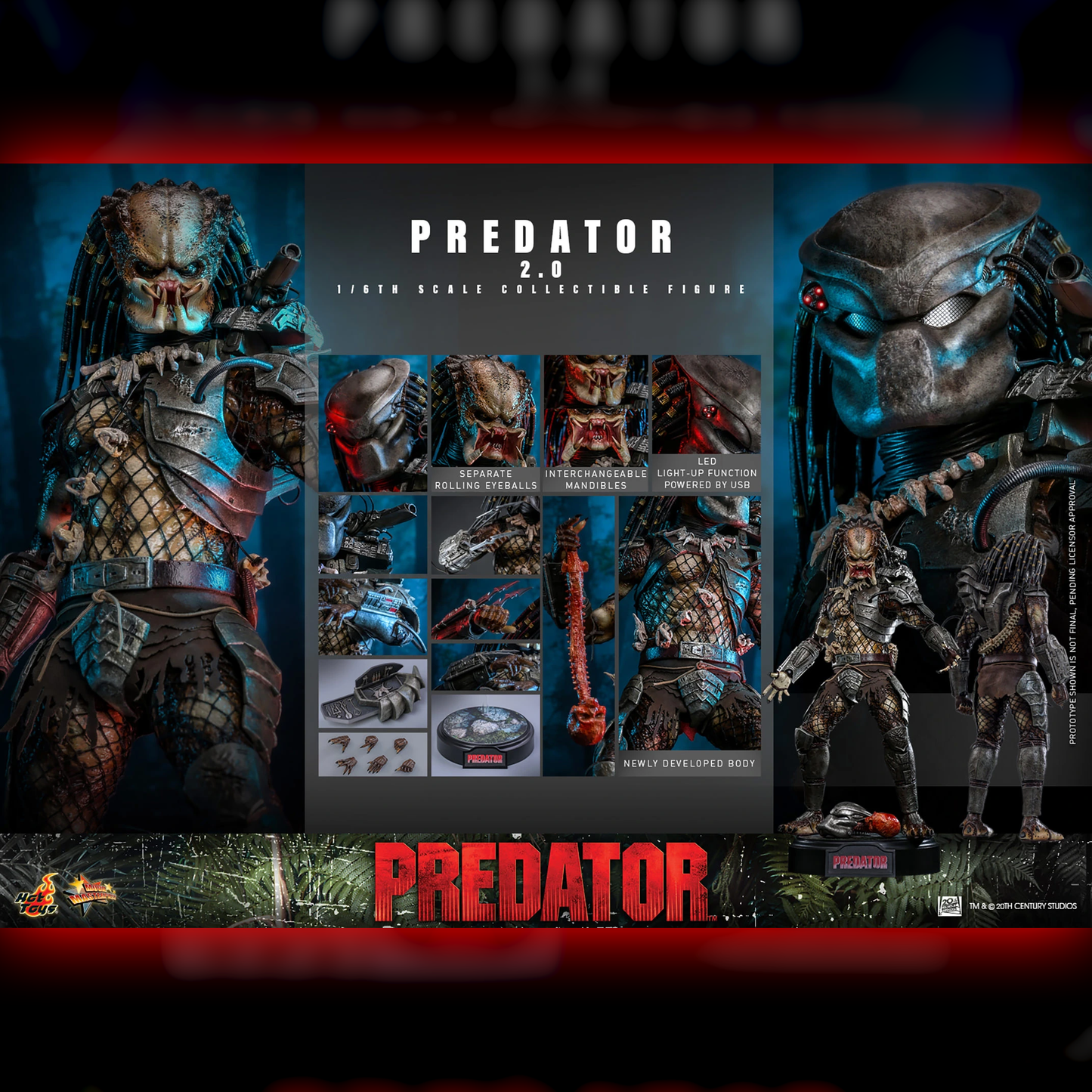 Predator (2.0) Sixth Scale Figure by Hot Toys