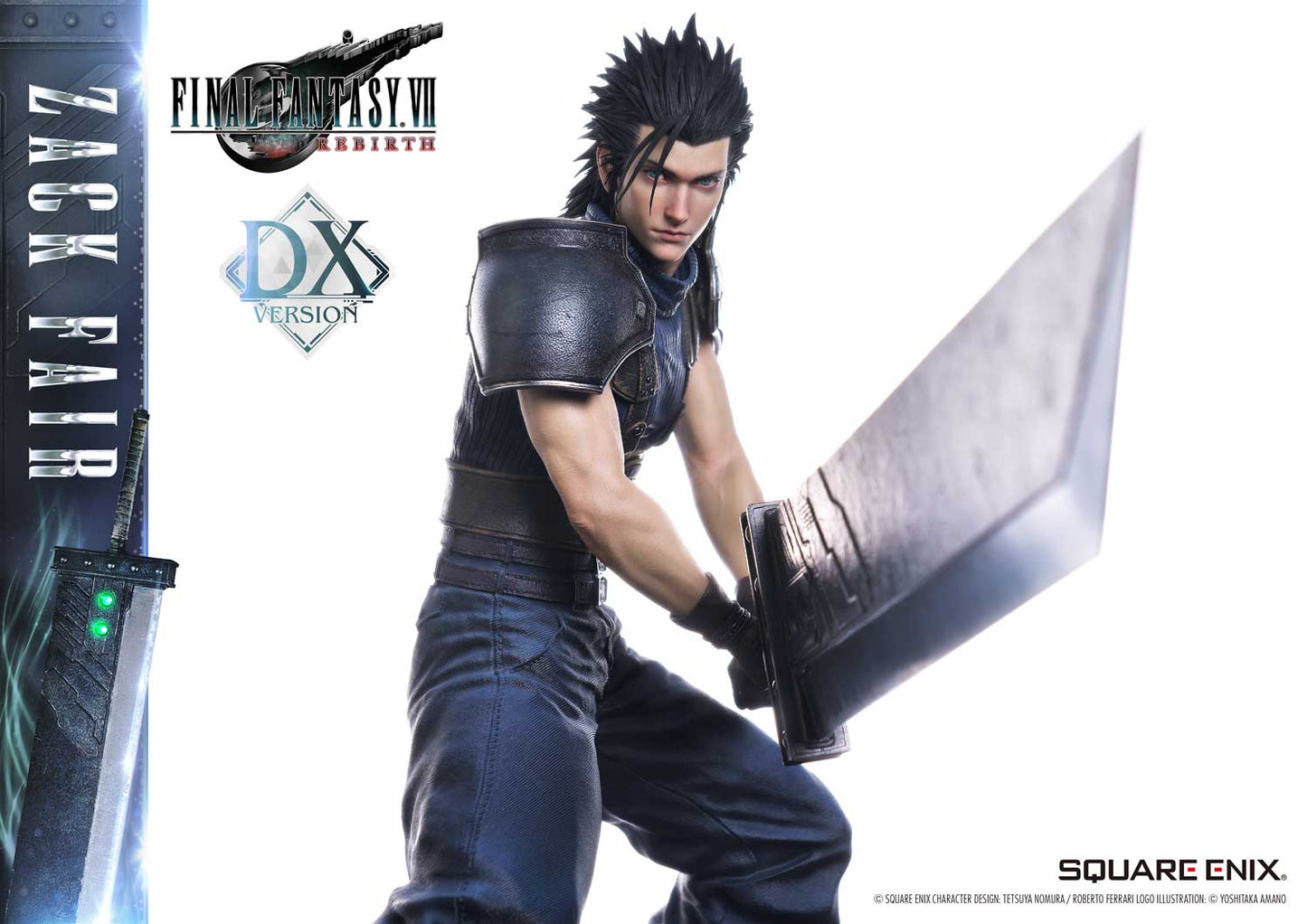 FINAL FANTASY VII REBIRTH  1/4 Scale Zack Fair Deluxe Version Statue By Prime1 Studios