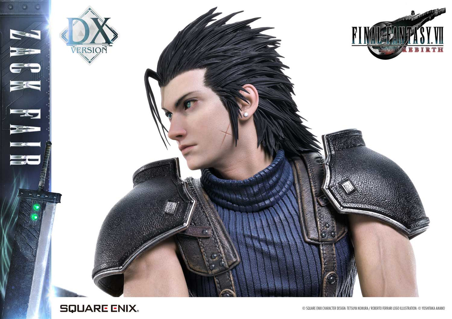 FINAL FANTASY VII REBIRTH  1/4 Scale Zack Fair Deluxe Version Statue By Prime1 Studios
